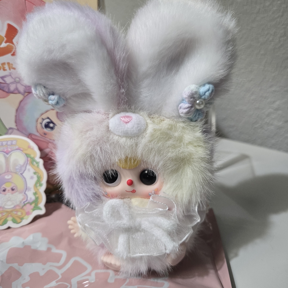 Baby three flower fairy purple dream bb3